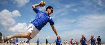 Festival Internazionale di Beach Tchoukball 2014 a Viserba