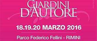 Giardini d'Autore Primavera 2016 a Rimini