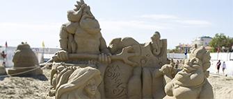 World Master di Sculture di Sabbia 2017 a Cervia