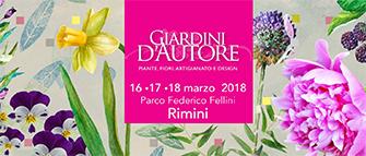 Giardini d'Autore a Rimini 2018: edizione Primavera